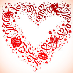 Image showing Valentines day