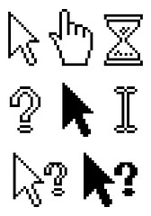 Image showing Pixel cursors