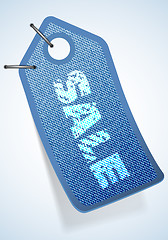 Image showing Jeans Sticker