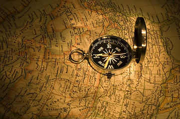 Image showing compass