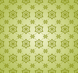 Image showing Floral seamless pattern