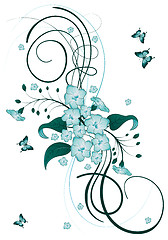 Image showing Floral theme