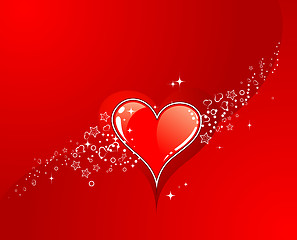 Image showing Valentines Day background