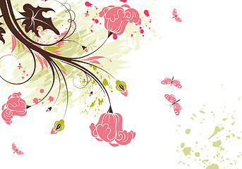 Image showing Floral theme