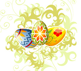 Image showing Easter eggs