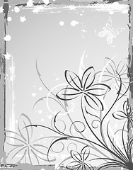 Image showing Floral frame