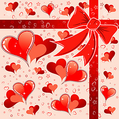 Image showing Valentines Day background