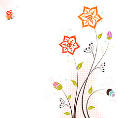 Image showing Floral theme