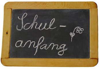 Image showing Schulanfang