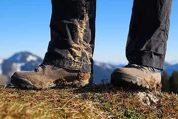 Image showing Hiking tour