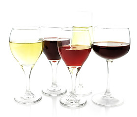 Image showing Wine Glasses