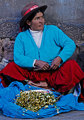 Image showing Peruvian woman