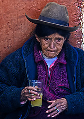 Image showing Peruvian woman