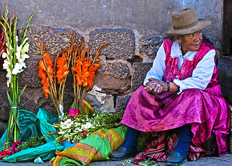 Image showing Peruvian woman