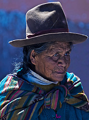 Image showing Peruvian woman