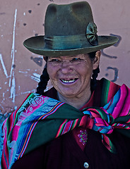 Image showing Peruvian woman