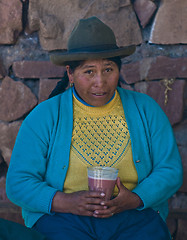 Image showing Peruvian woman