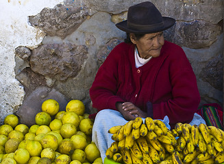 Image showing Peruvian woman