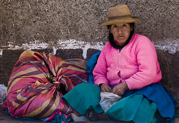 Image showing Peruvian woman