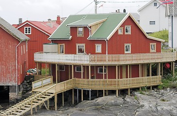 Image showing Red house