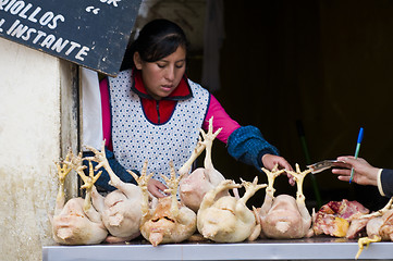 Image showing Peruvian woman