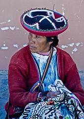 Image showing Peruvian woman