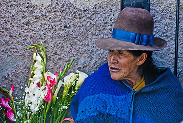 Image showing Peruvian woman