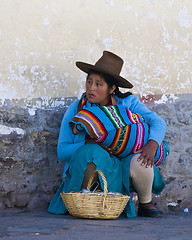 Image showing Peruvian woman