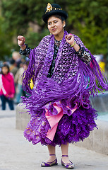 Image showing Peruvian dancer