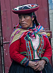 Image showing Peruvian woman