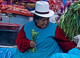 Image showing Peruvian woman