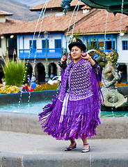 Image showing Peruvian dancer