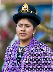 Image showing Peruvian dancer