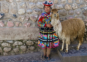 Image showing Peruvian girl