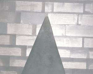 Image showing Ice Pyramid Sculpture 