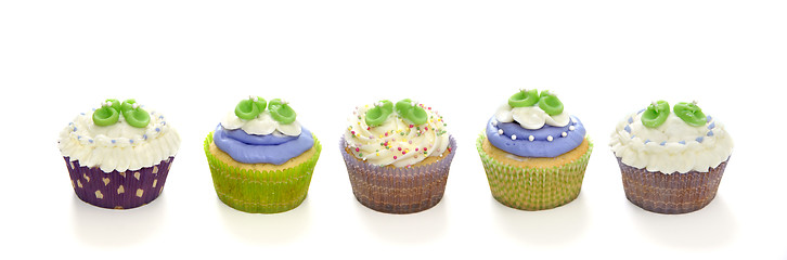 Image showing Baby shower cupcakes