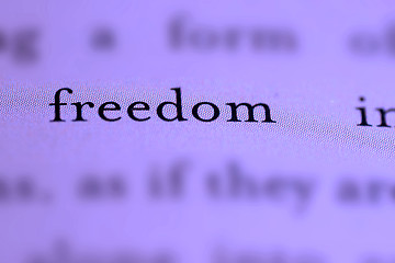 Image showing Freedom