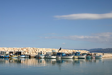 Image showing polis harbour