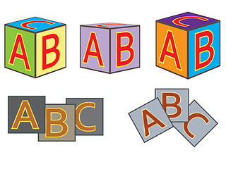 Image showing abc bricks