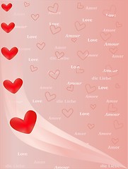 Image showing Valentines Day background