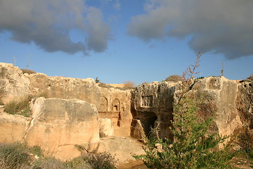 Image showing tombs of the kings