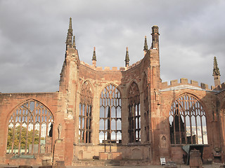 Image showing Coventry Cathedral ruins