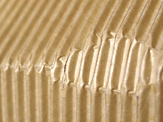 Image showing Corrugated cardboard