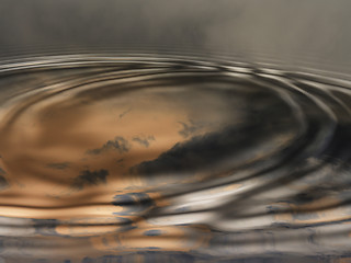 Image showing Water waves