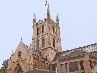 Image showing Southwark Cathedral, London