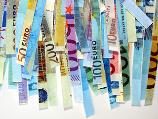 Image showing Euro note