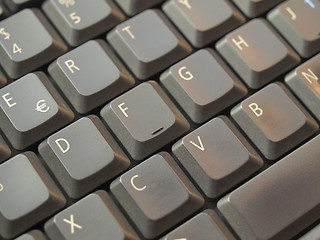 Image showing Computer keyboard