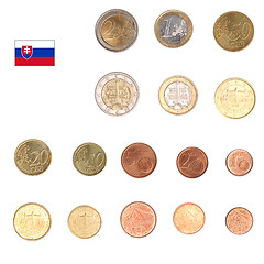 Image showing Euro coin - Slovakia