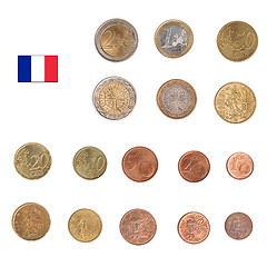 Image showing Euro coin - France