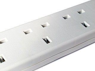 Image showing British plug socket